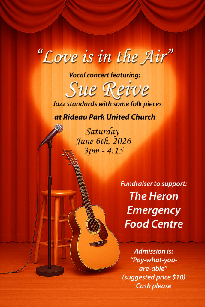 Love is in the Air Concert - Sue Reive